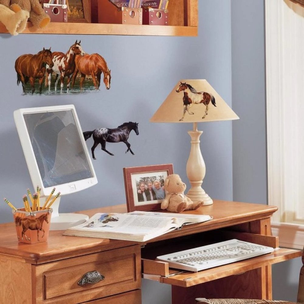 Wild Horses Peel Stick Wall Decals 24 Mustang Stickers Kids Room Home Decor Art